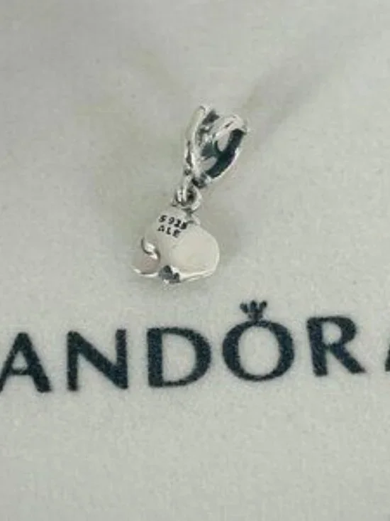Pandora Rose in Bloom Dangle Charm - Sterling Silver - Picture 4 of 4